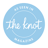 Sienna Plus Josh featured on as Seen in The Knot Magazine