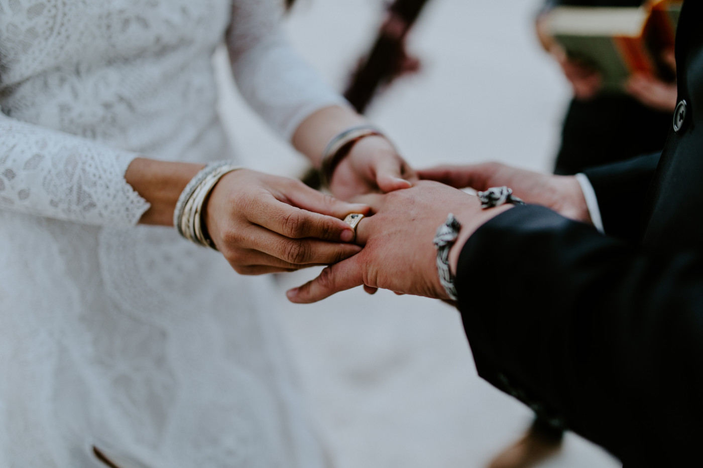 Emerald puts a ring on Cameron.