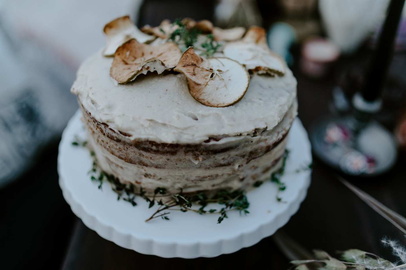 The elopement cake.