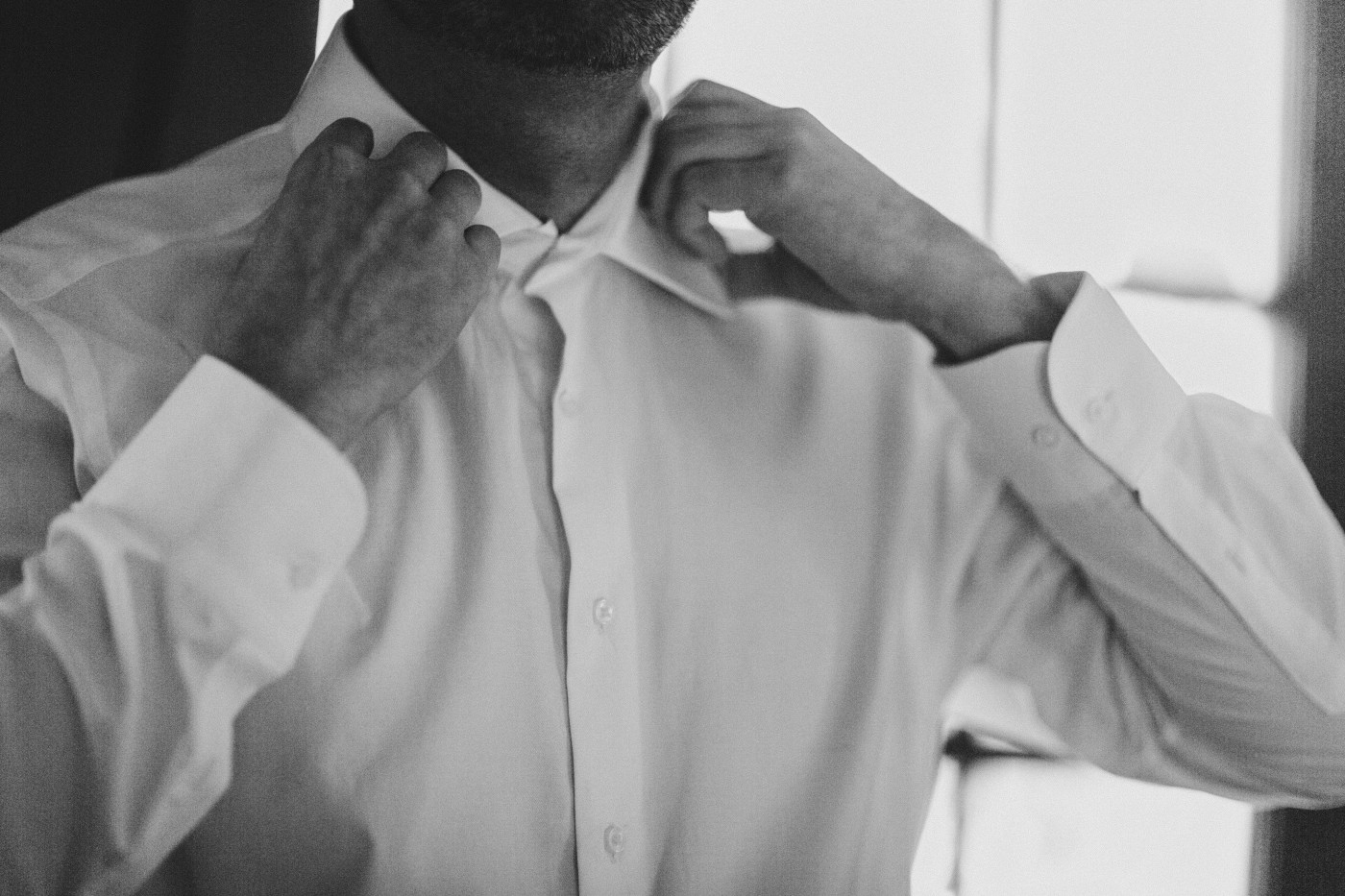 Tim gets ready for his elopement.