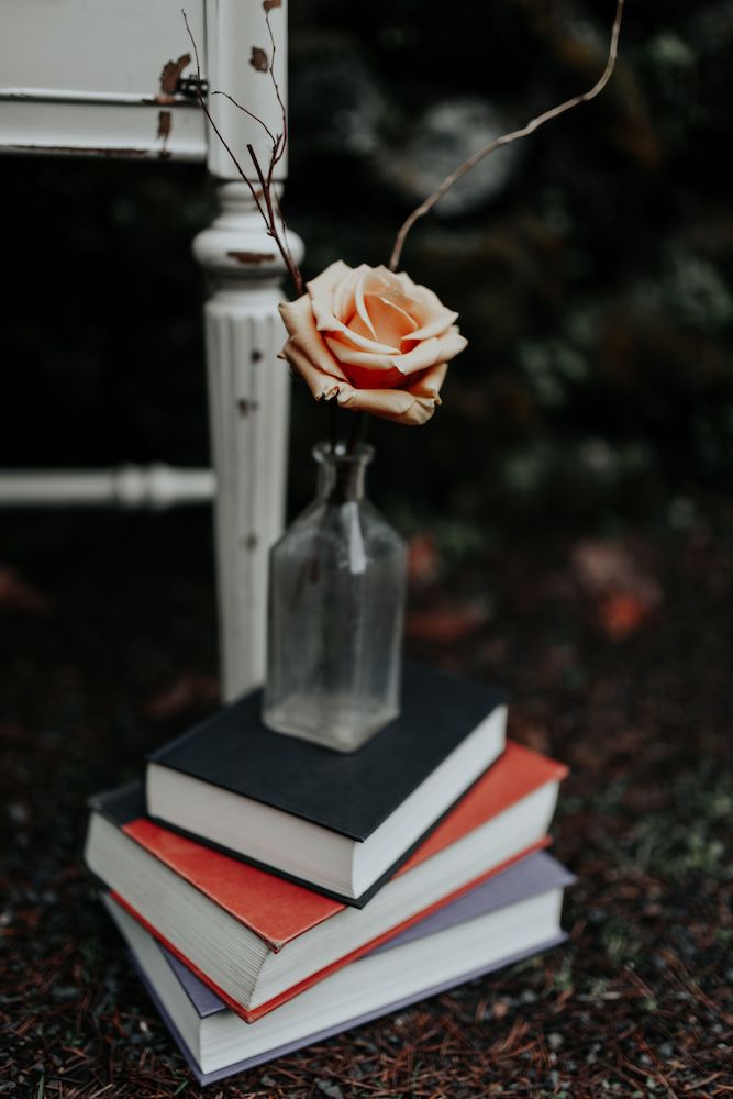 Gothic inspired elopement, Portland.