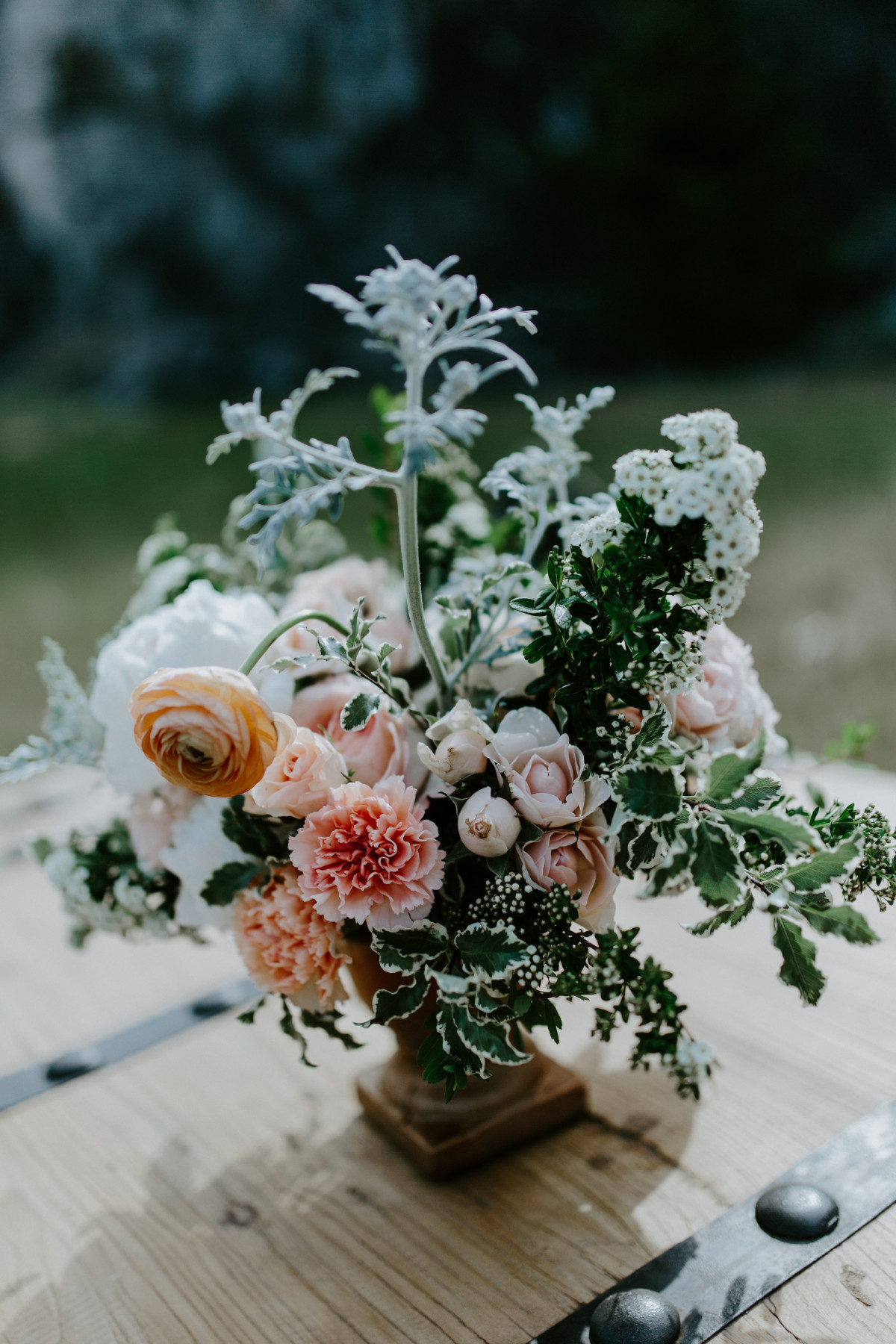 Harper's boquet at the Columbia River Gorge in Oregon. Elopement photography in Portland Oregon by Sienna Plus Josh.