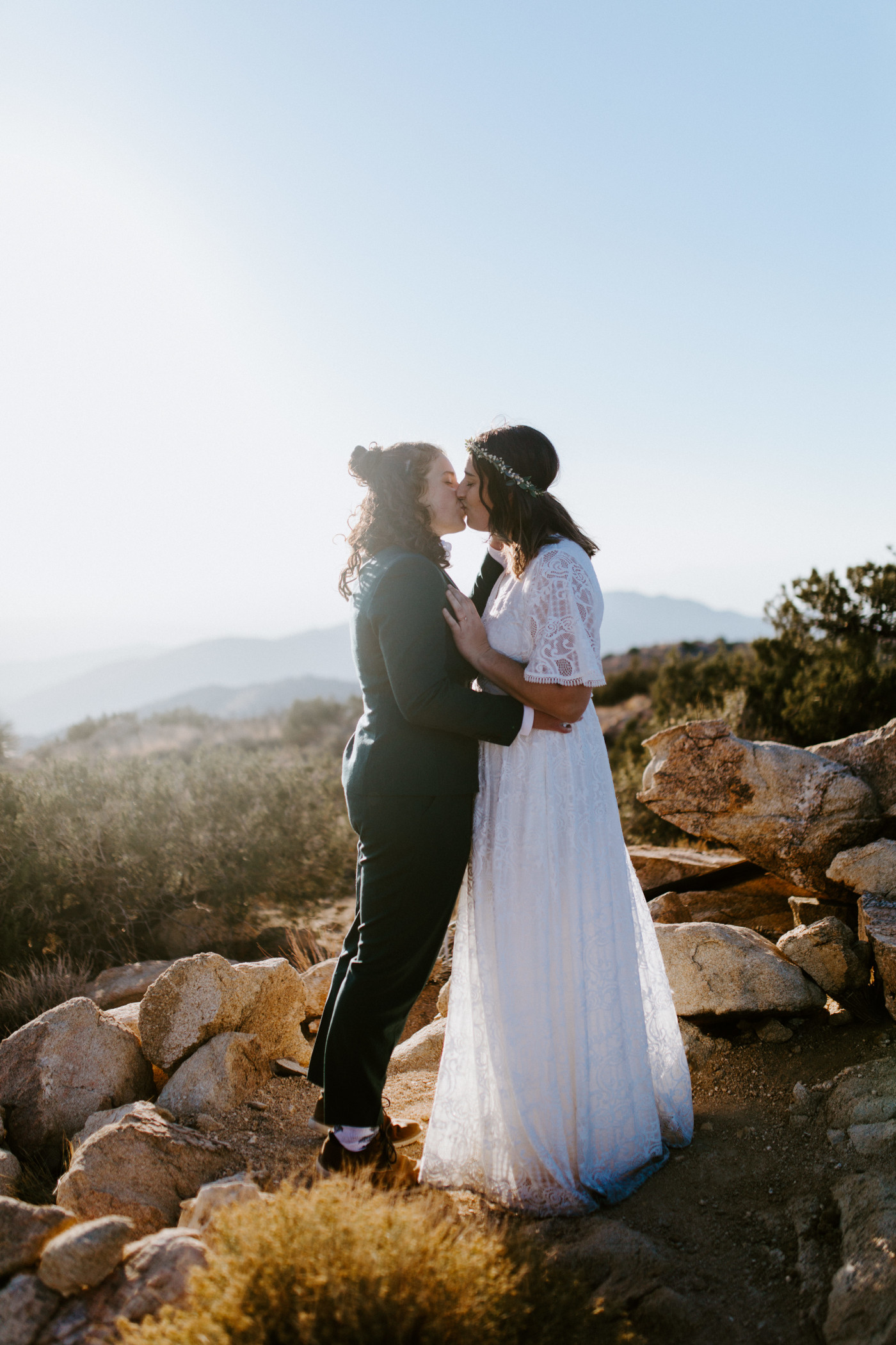 Becca and Madison kiss.