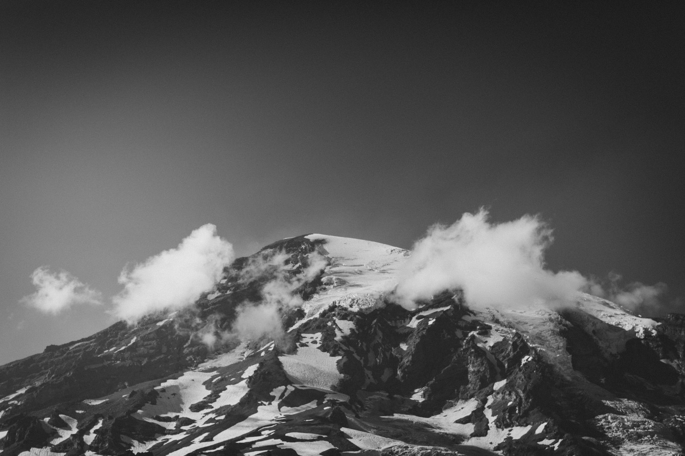 A view of Mount Rainier, Washington.