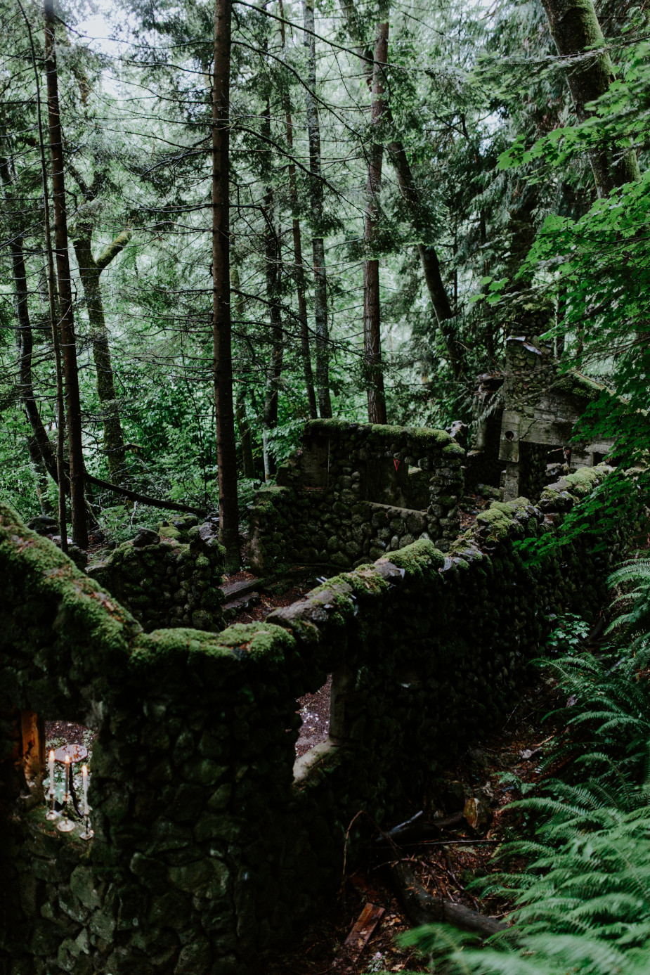 A view of Skamania House, Washington. Elopement photography in Portland Oregon by Sienna Plus Josh.