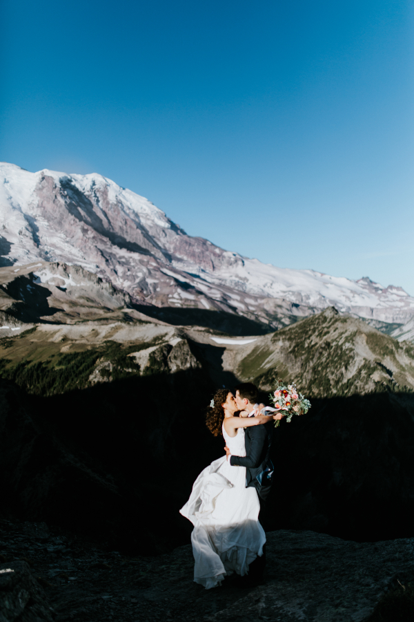 Mount Rainier National Park Elopement, WA