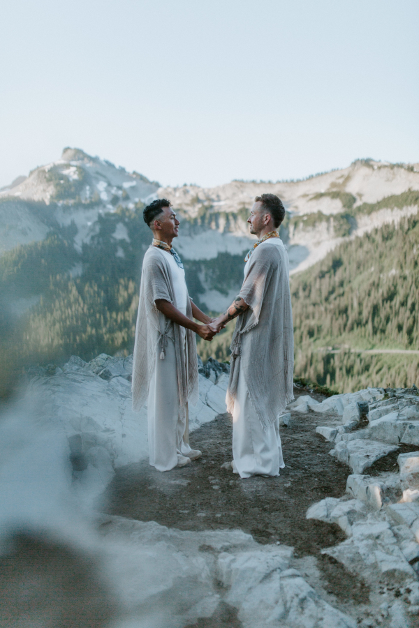 Mount Rainier Queer Elopement, WA