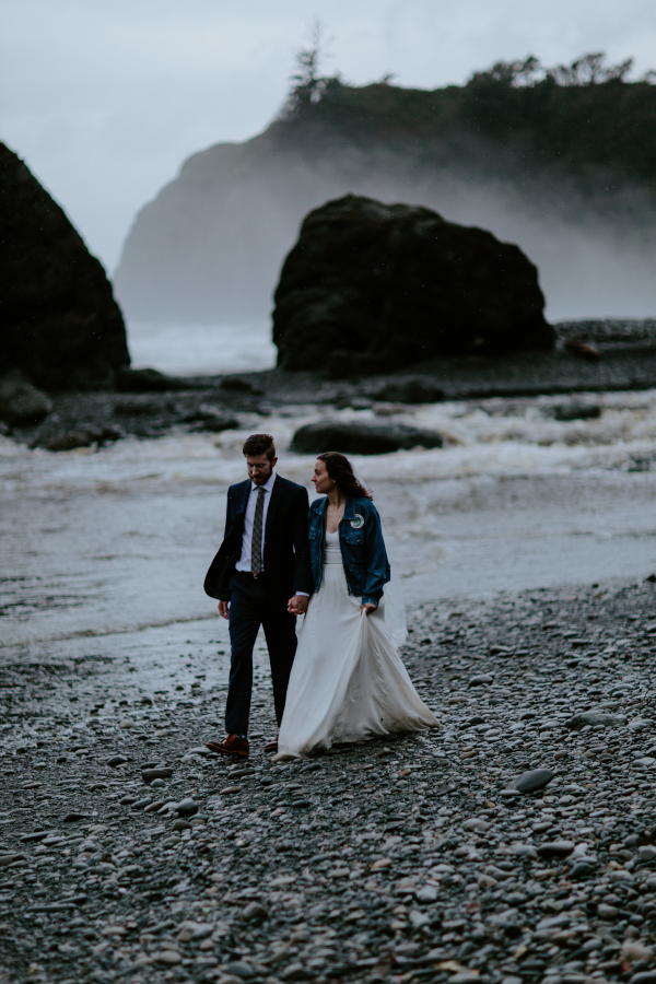 Olympic National Park Adventure Elopement, WA