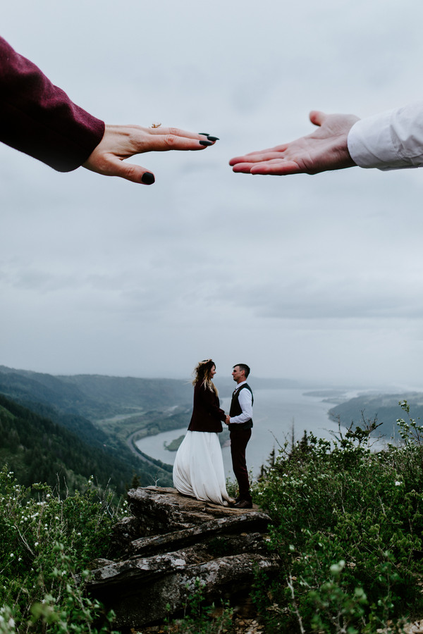 Wahclella Falls Elopement, OR