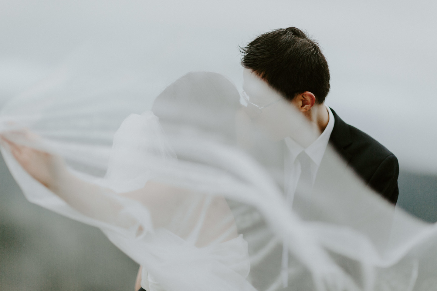 Alex and Valerie at Mount Hood, OR. Elopement wedding photography at Mount Hood by Sienna Plus Josh.